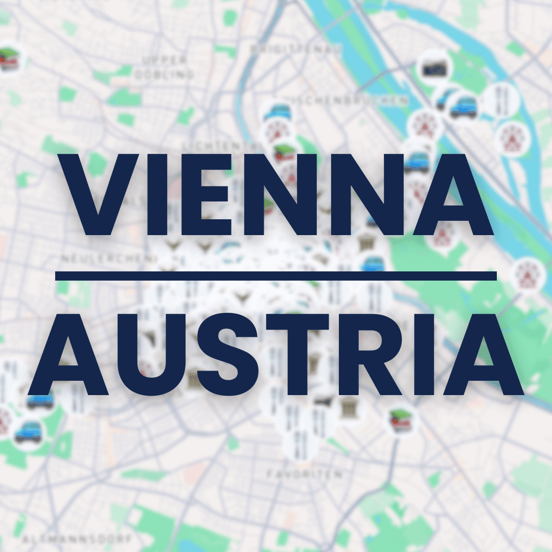 Austria | Vienna Tourist Map - Maps by Ema