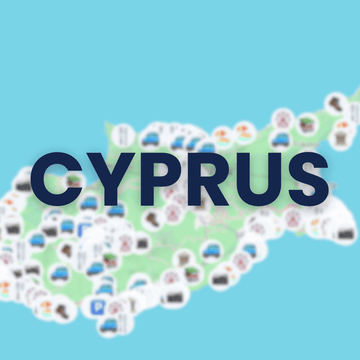 Cyprus Tourist Map - Maps by Ema