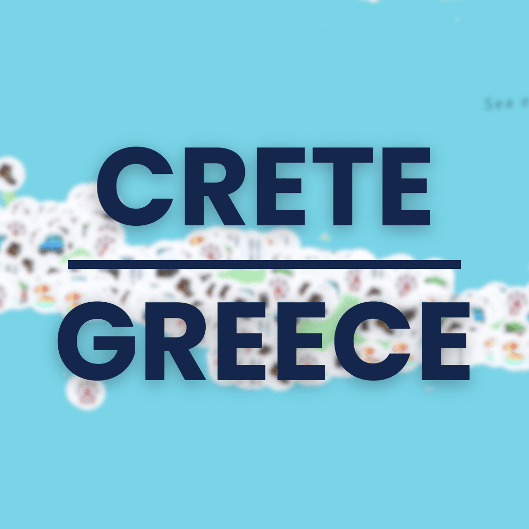 Greece | Crete Tourist Map - Maps by Ema