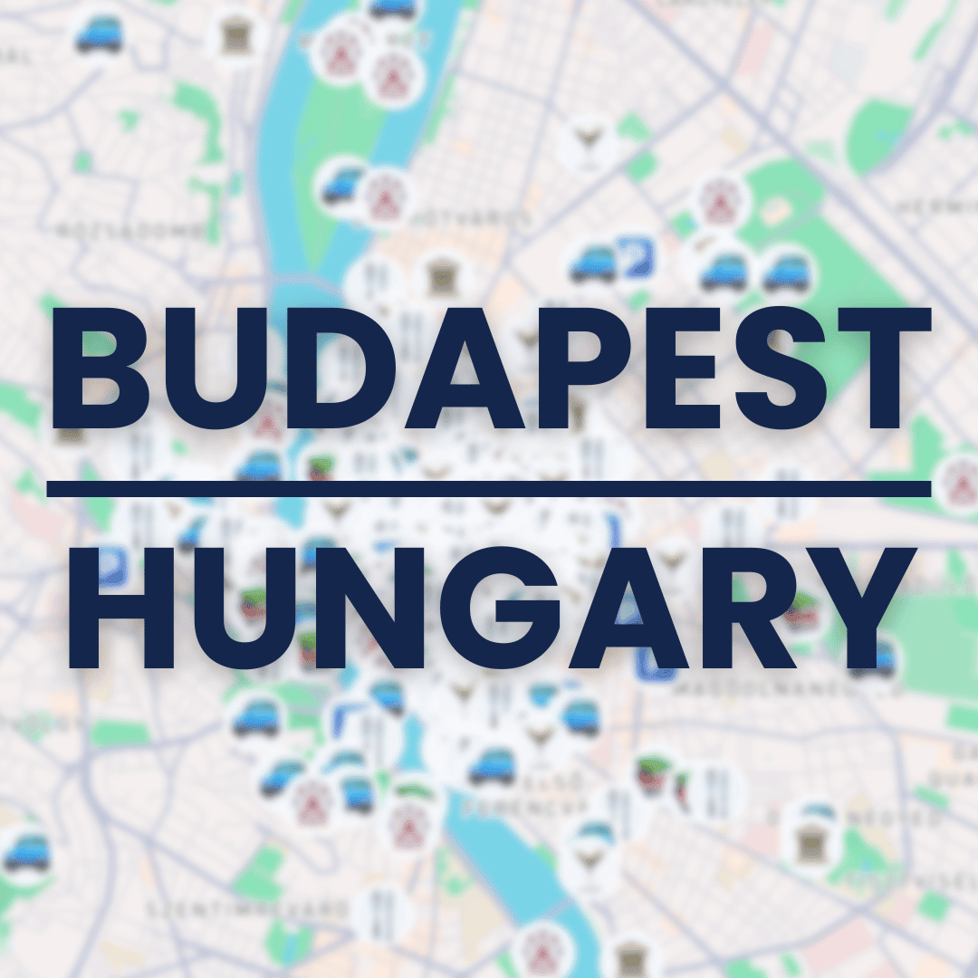Hungary | Budapest Tourist Map - Maps by Ema
