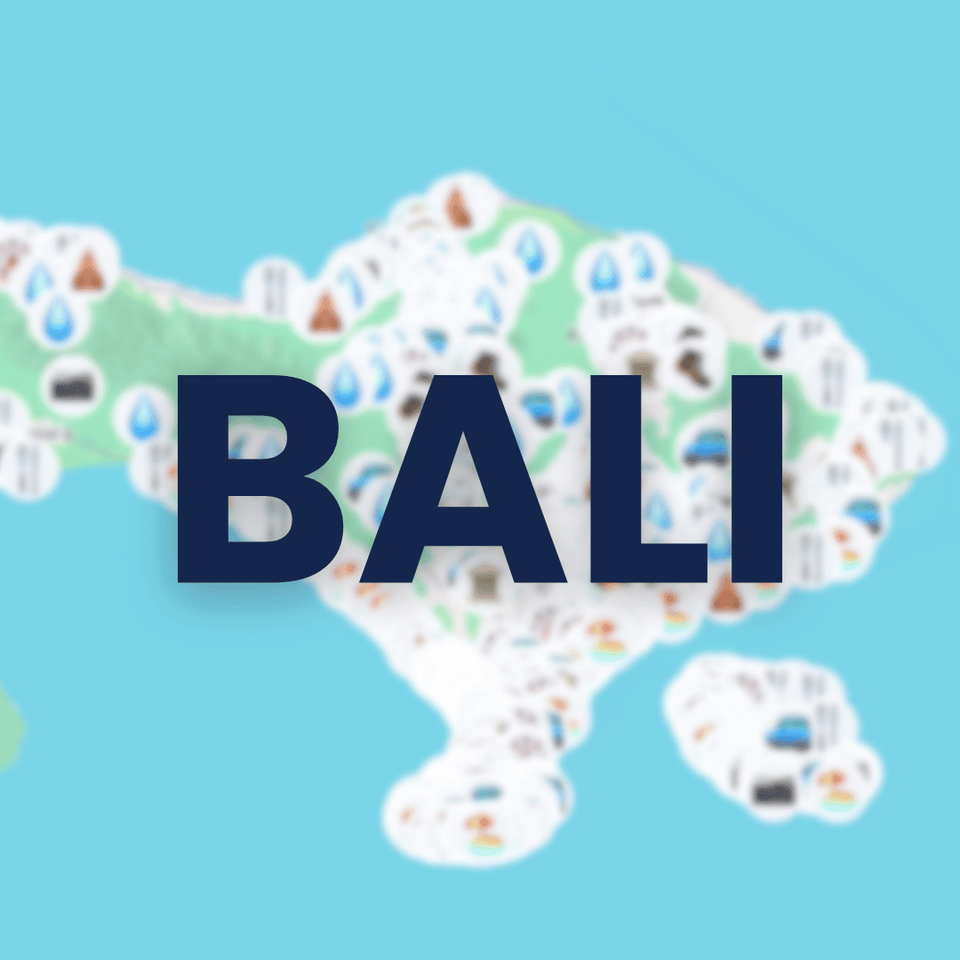 Indonesia | Bali Tourist Map - Maps by Ema