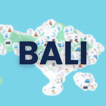 Indonesia | Bali Tourist Map - Maps by Ema