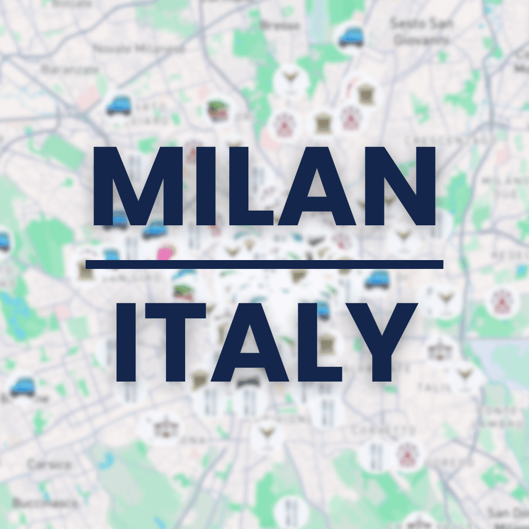 Italy | Milan Tourist Map - Maps by Ema