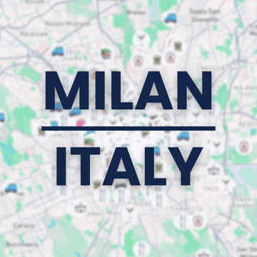 Italy | Milan Tourist Map - Maps by Ema