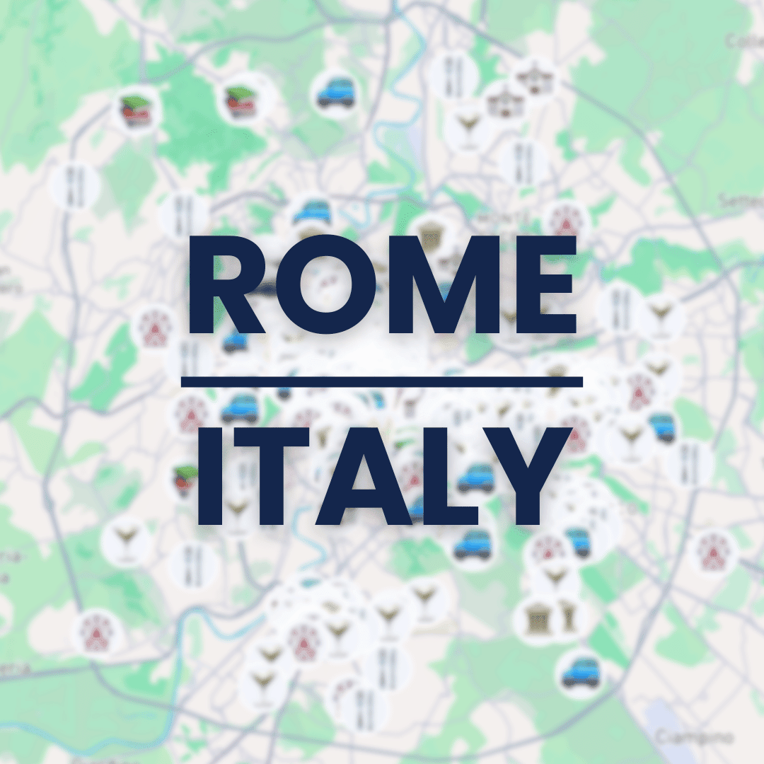 Italy | Rome Tourist Map - Maps by Ema