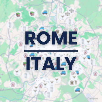 Italy | Rome Tourist Map - Maps by Ema