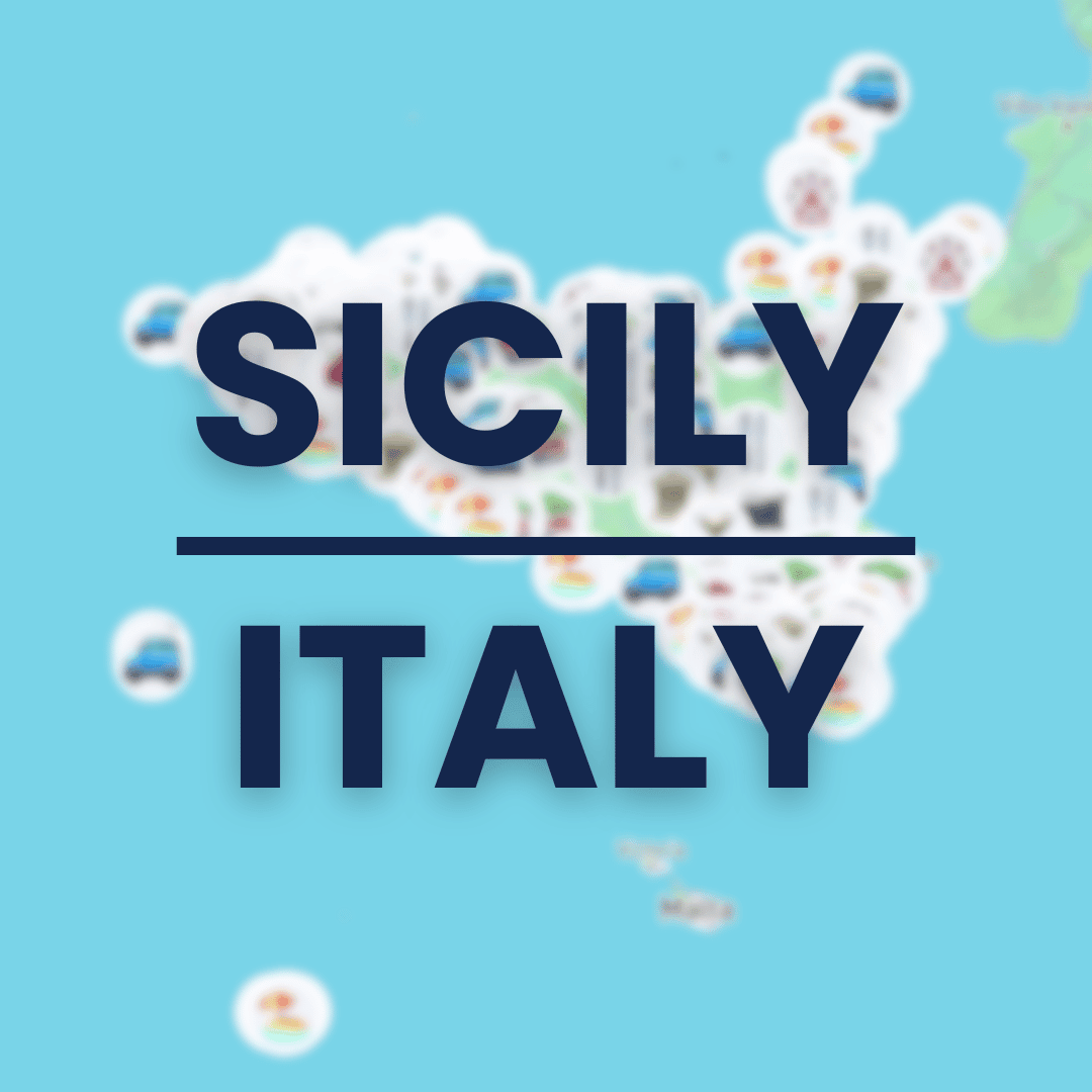 Italy | Sicily Tourist Map - Maps by Ema