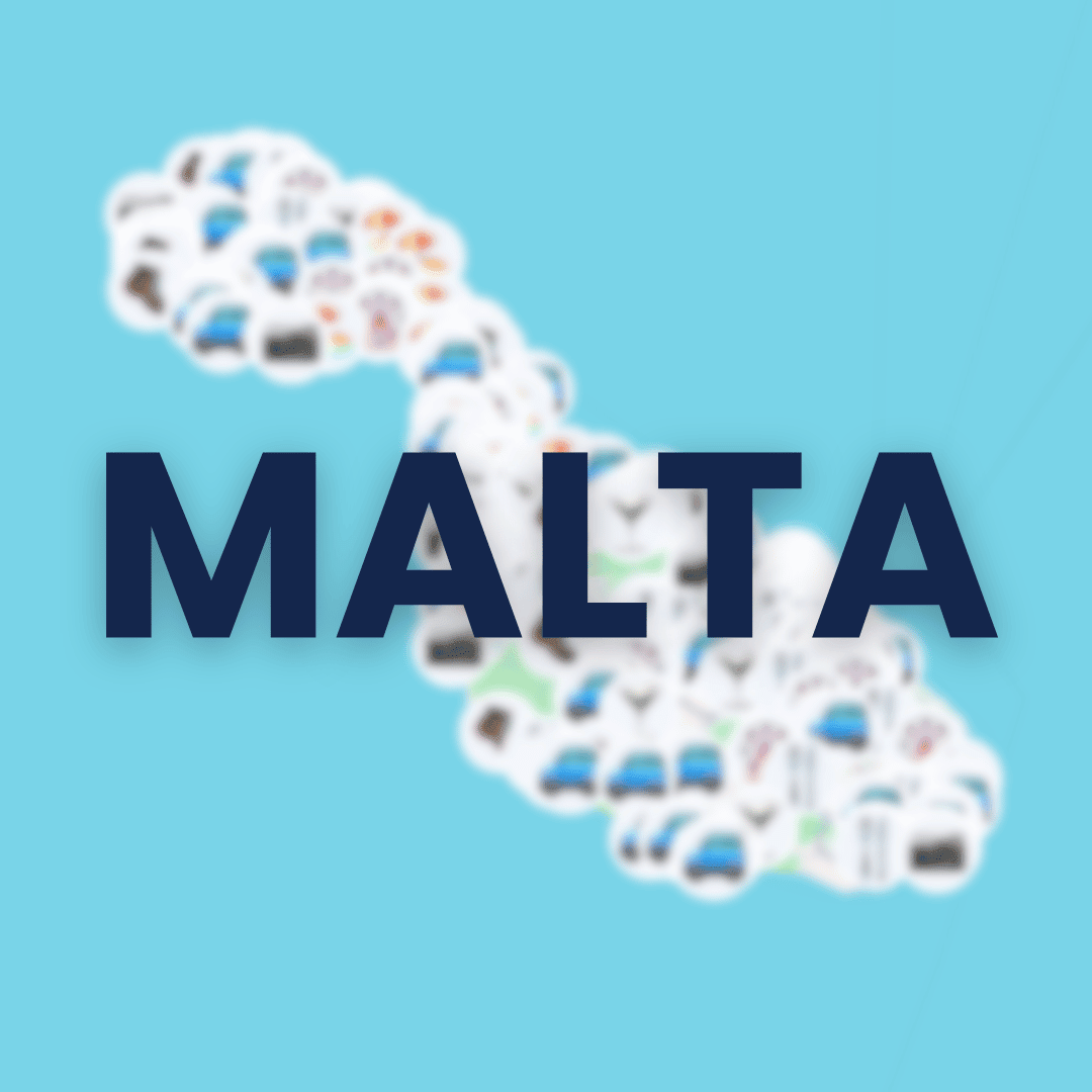 Malta Tourist Map - Maps by Ema