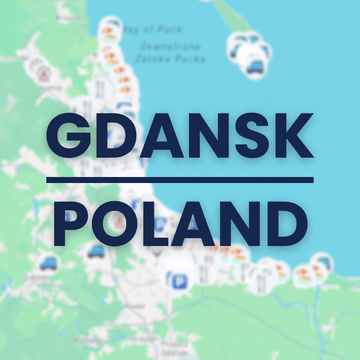 Poland | Gdansk Tourist Map - Maps by Ema