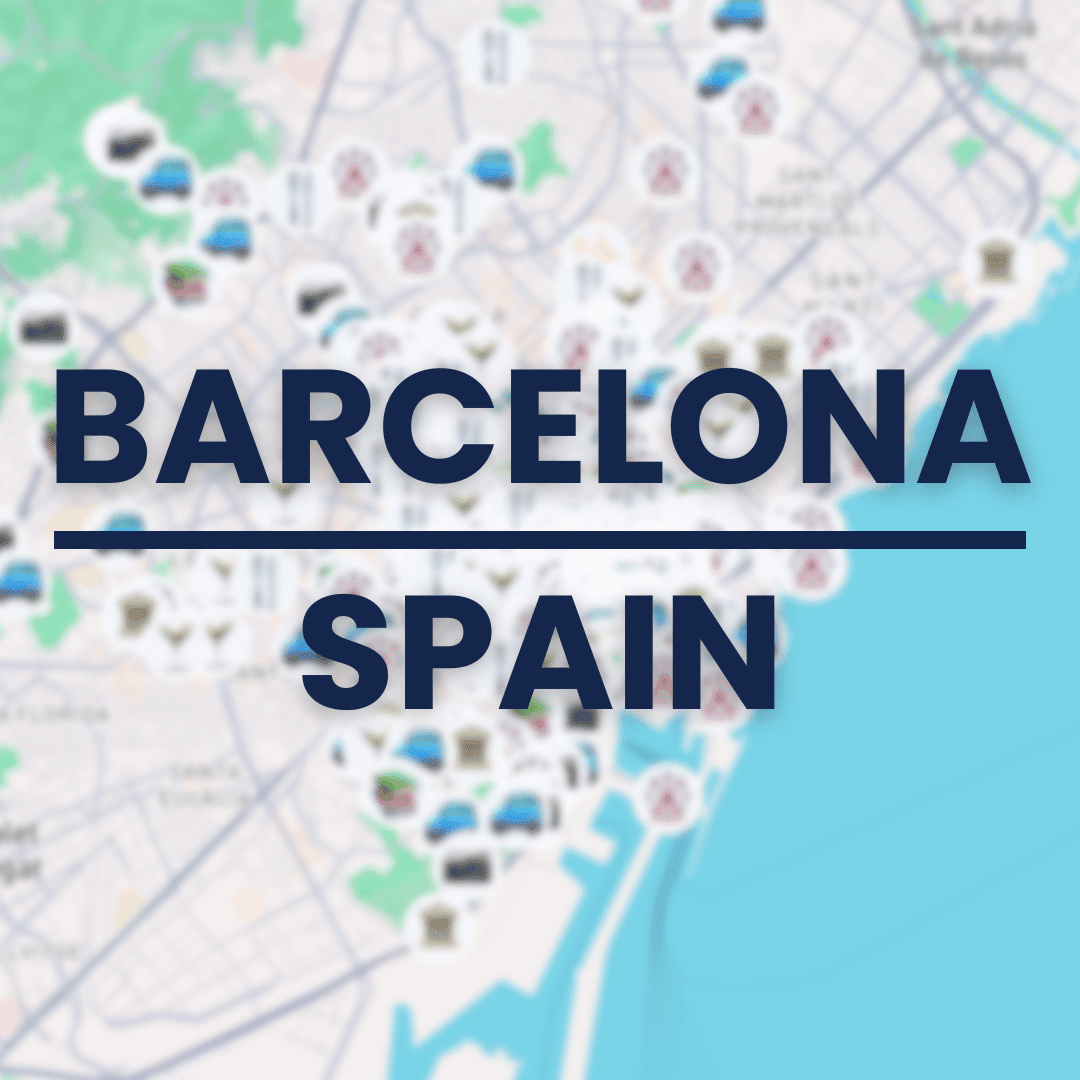 Spain | Barcelona Tourist Map - Maps by Ema