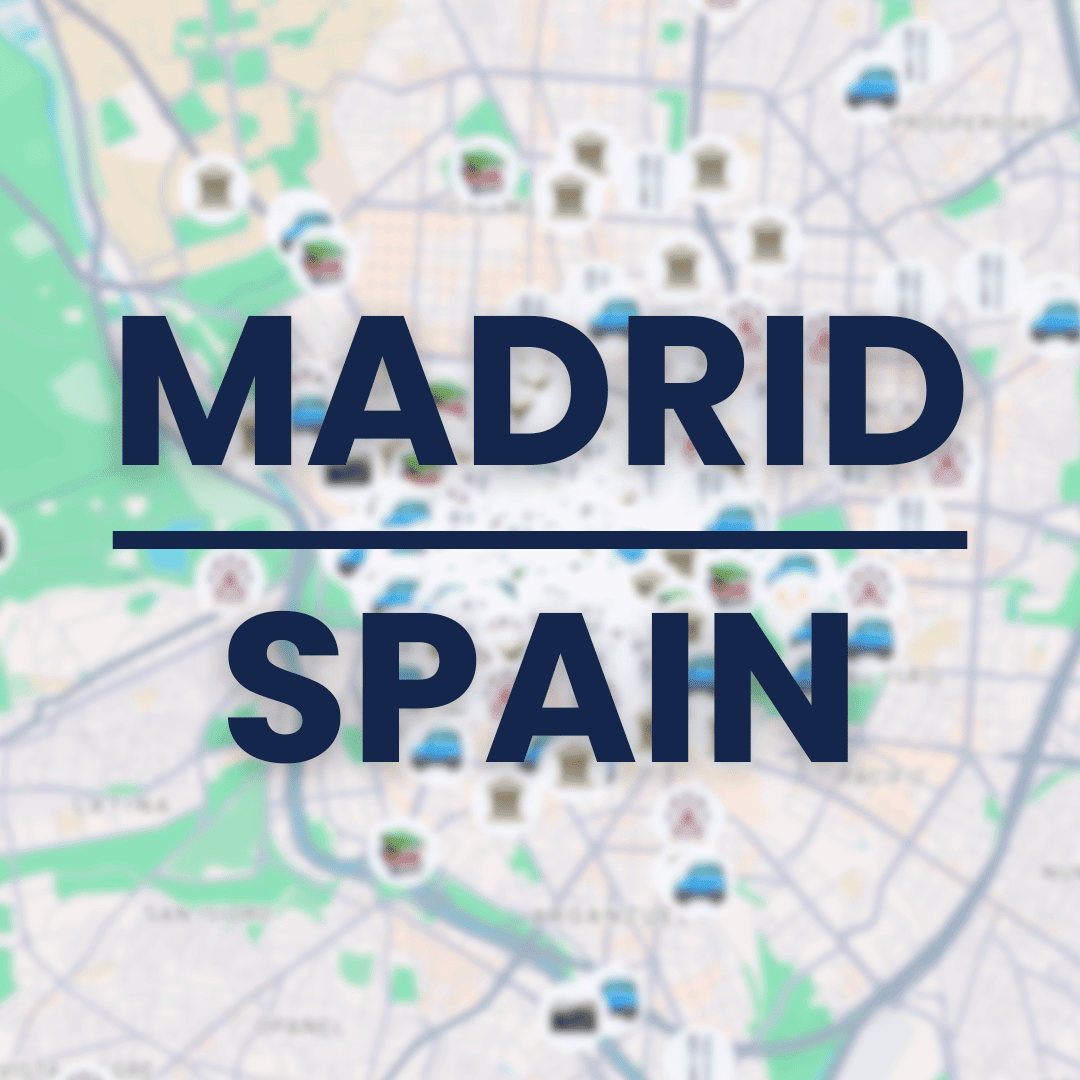 Spain | Madrid Tourist Map - Maps by Ema