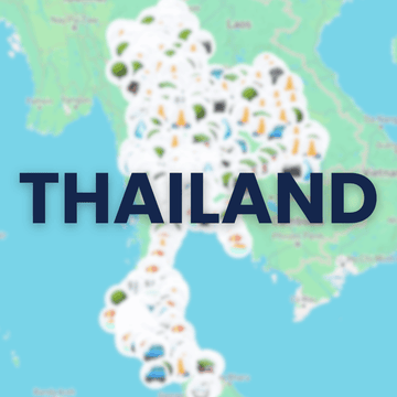 Thailand Tourist Map - Maps by Ema
